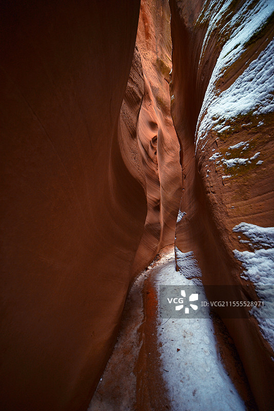 亚洲第一雕岩谷-延安志丹猫巷峡谷图片素材