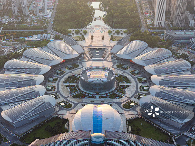 武汉市汉阳区城市风光航拍镜头图片素材