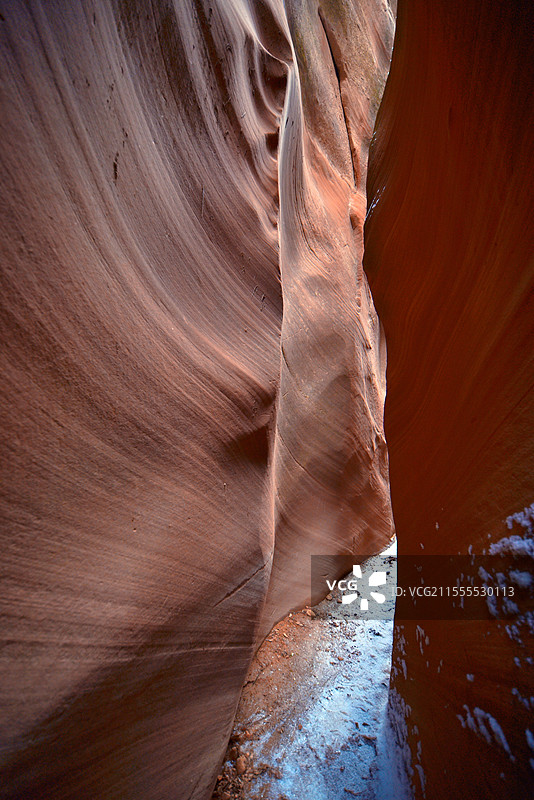 亚洲第一雕岩谷-延安志丹猫巷峡谷图片素材