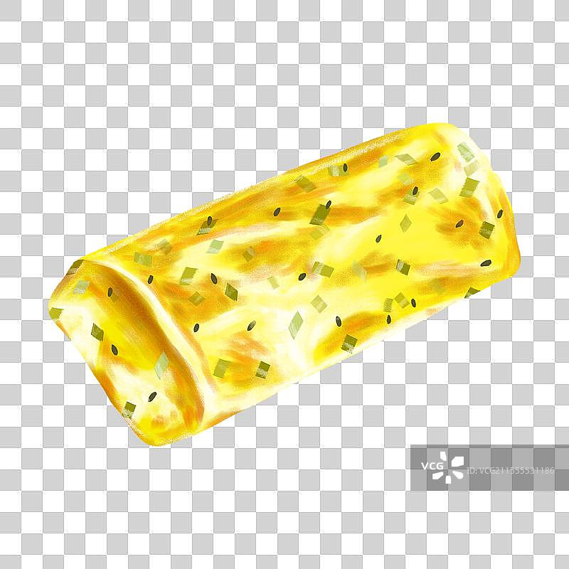 盐城特色美食插画盐城鸡蛋饼图片素材