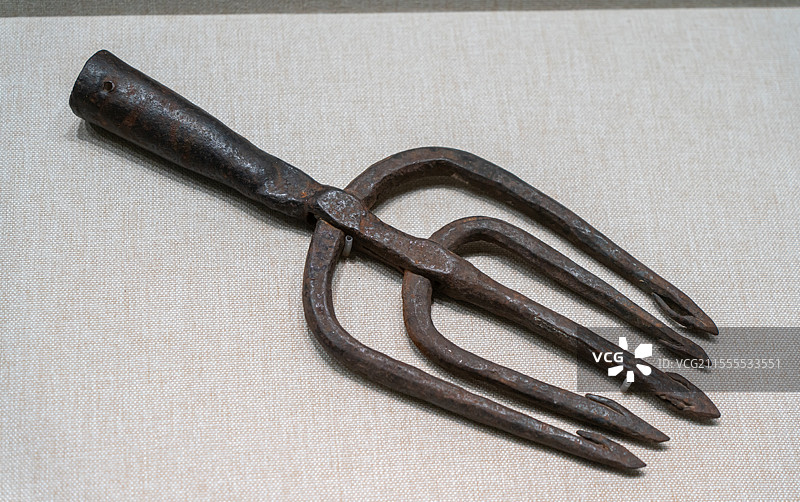 鱼叉  近现代  达斡尔民族博物馆图片素材