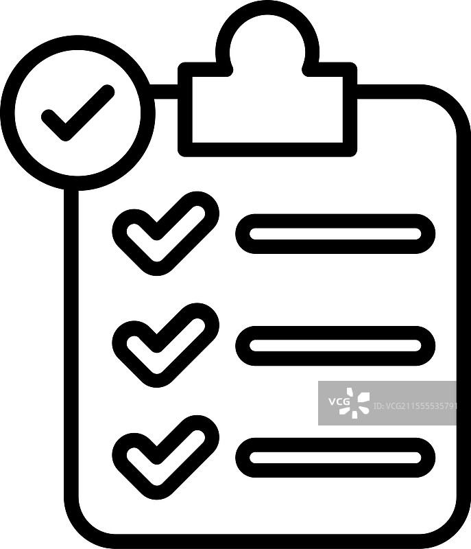 议程线条图标设计图片素材