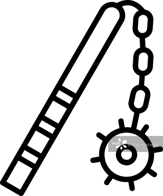 钉锤线条图标设计图片素材