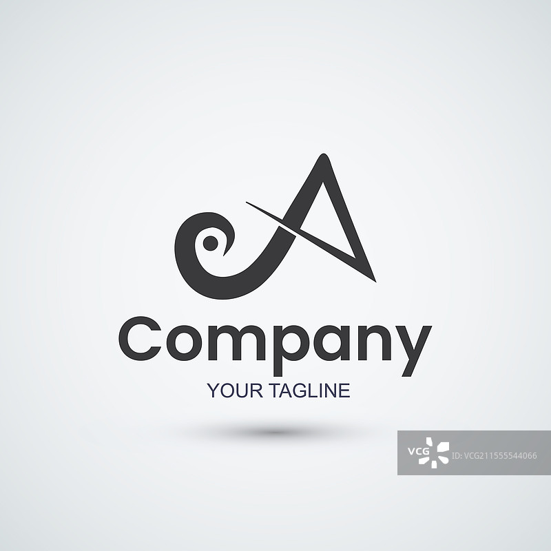 抽象字母标志设计模板图标图片素材