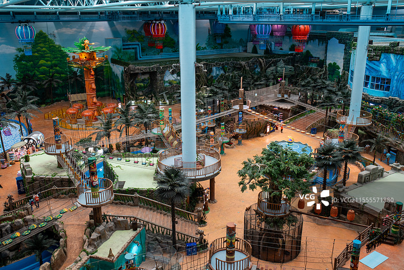 盘锦红海湿地温泉主题乐园图片素材