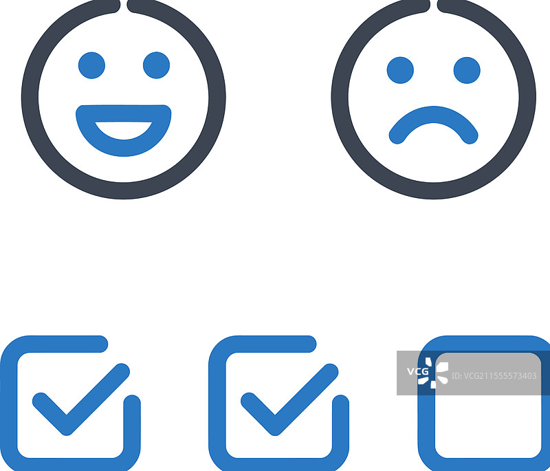 情绪和任务跟踪器图标图片素材