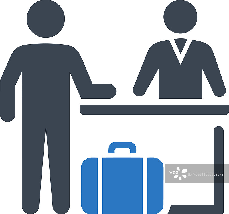 旅行登机手续图标图片素材