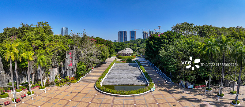 广东省深圳市南山区前海花卉公园荷兰花卉小镇中山公园图片素材