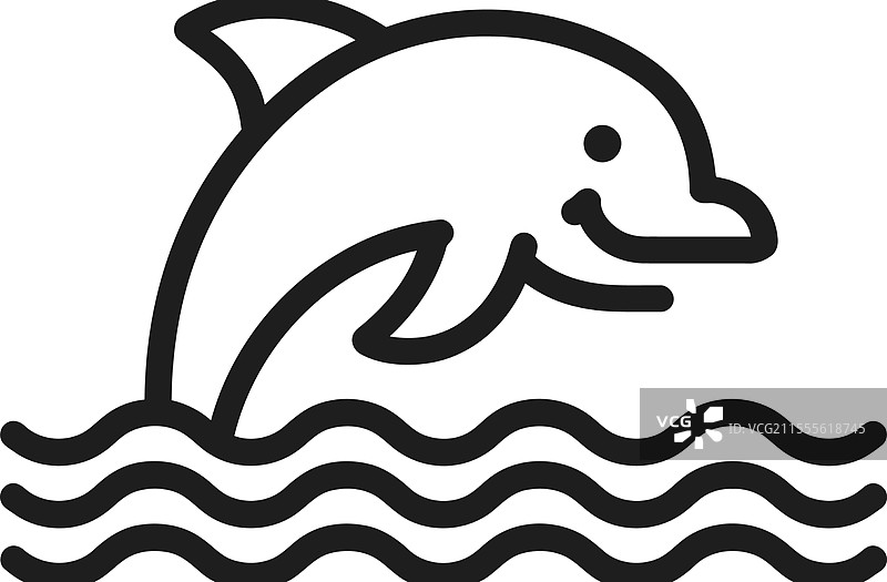 海豹岩石休息姿势图标图片素材