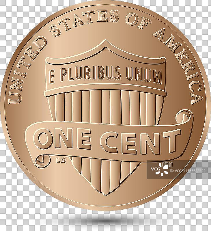 美国一美分硬币 2010-2024图片素材