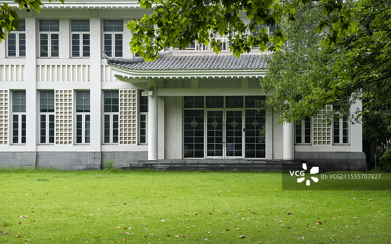 菁菁校园-复旦大学日本研究中心图片素材