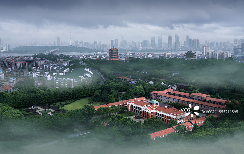 黄鹤楼与武昌起义旧址图片素材