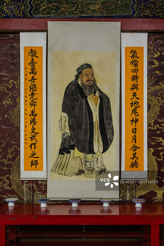 孔子像图片素材