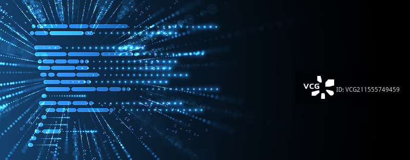 机器语言中的抽象图案图片素材