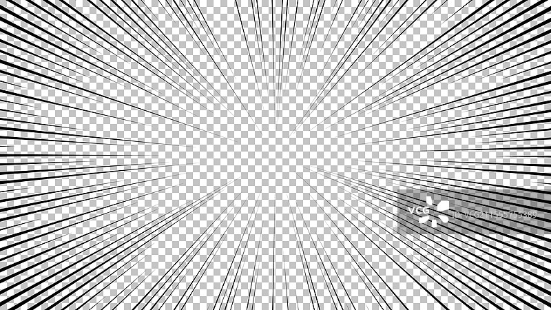 黑色漫画书透明背景图片素材