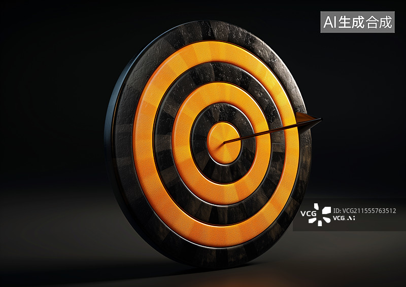【AI数字艺术】射箭比赛箭靶图片素材