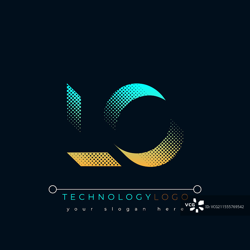 抽象字母图片素材