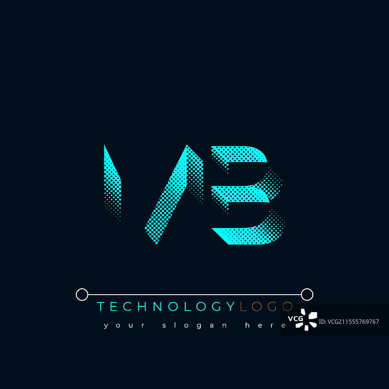 mb 抽象字母图片素材