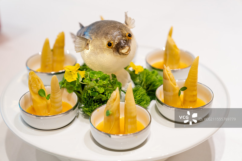 河豚料理图片素材