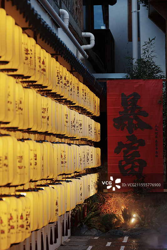 云南丽江，束河古镇图片素材