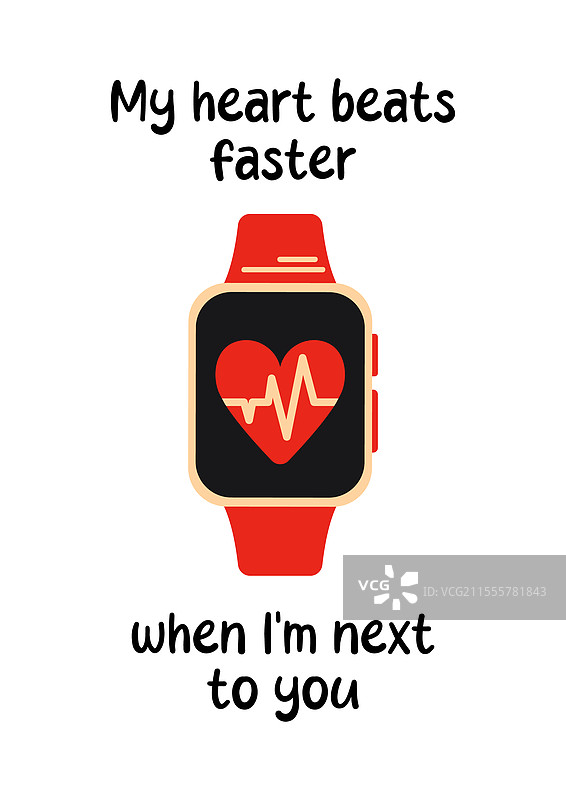 描绘智能手环的图像图片素材