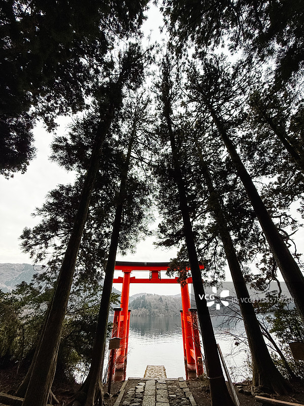 箱根旅拍富士山图片素材