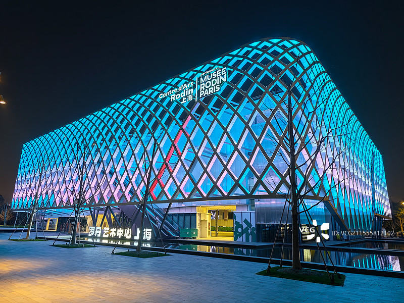 上海罗丹艺术中心（原法国馆，位于上海世博文化公园内））图片素材