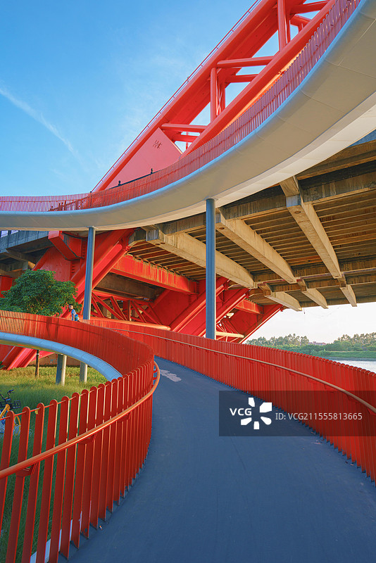 东莞万江，龙湾湿地公园，建筑之美！图片素材