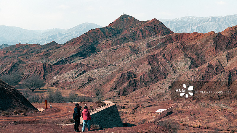 苏木沟大峡谷户外广阔荒漠图片素材