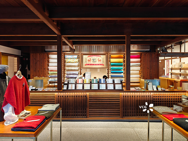 日本奈良中村政七商店本店图片素材