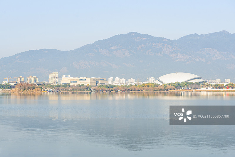 台州灵湖公园 公园 灵湖公园 江南 台州旅游 台州临海图片素材