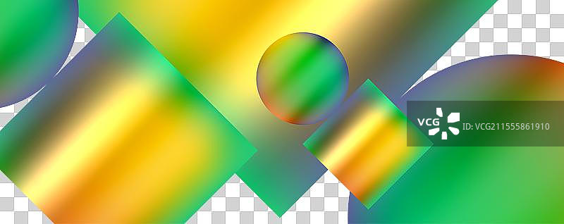 艺术几何形状的生动特写图片素材