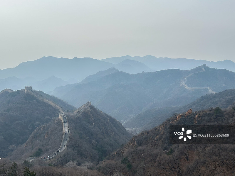 八达岭图片素材