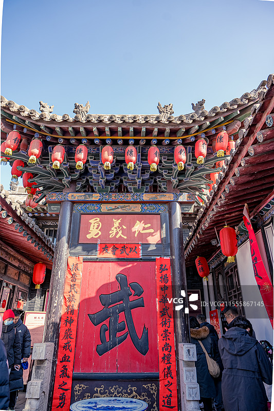 山西平遥古城同兴公镖局图片素材