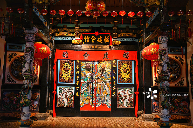 马六甲福建会馆图片素材