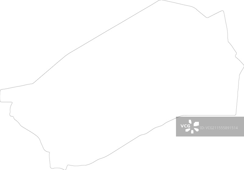 尼日尔阿加德斯轮廓地图图片素材