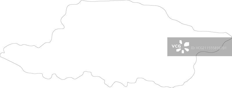 阿拉德罗马尼亚轮廓地图图片素材