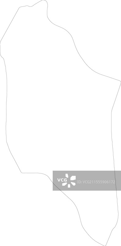 马拉维奇拉达祖鲁轮廓地图图片素材