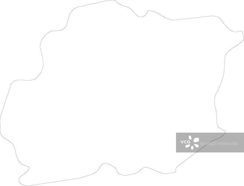 法国埃松省轮廓地图图片素材