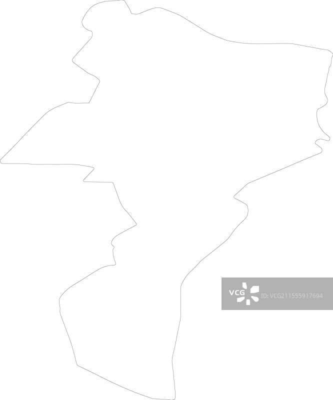 卢森堡格雷文马赫轮廓地图图片素材