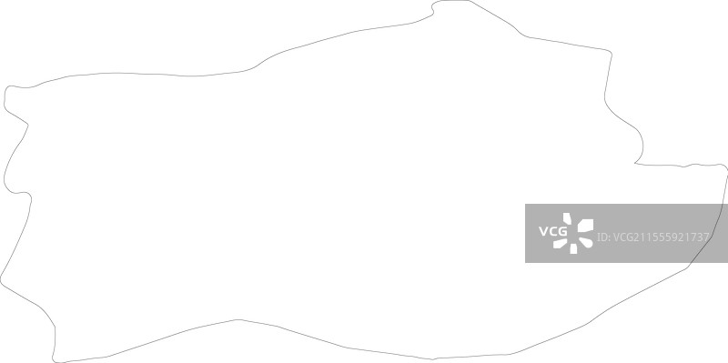 斯洛文尼亚伊利尔斯卡比斯特里察轮廓地图图片素材