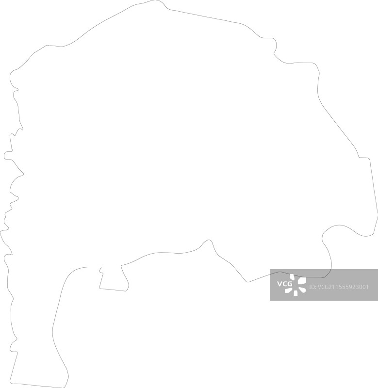 约旦伊尔比德轮廓地图图片素材