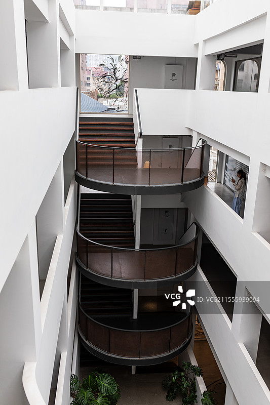 中国上海静安区现所创意园（原为1936年上海萃众毛巾厂））图片素材