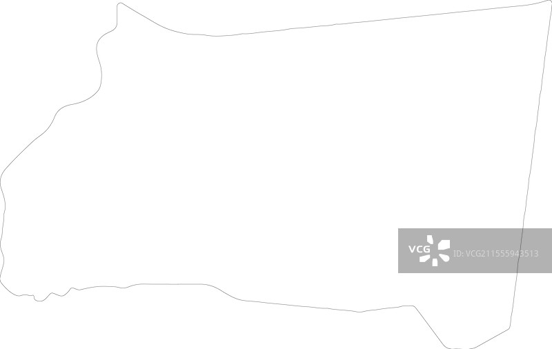 纳季兰，沙特阿拉伯轮廓地图图片素材