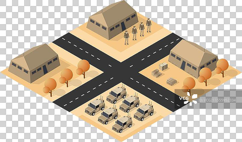 多管火箭发射系统军用车辆3D模型图片素材