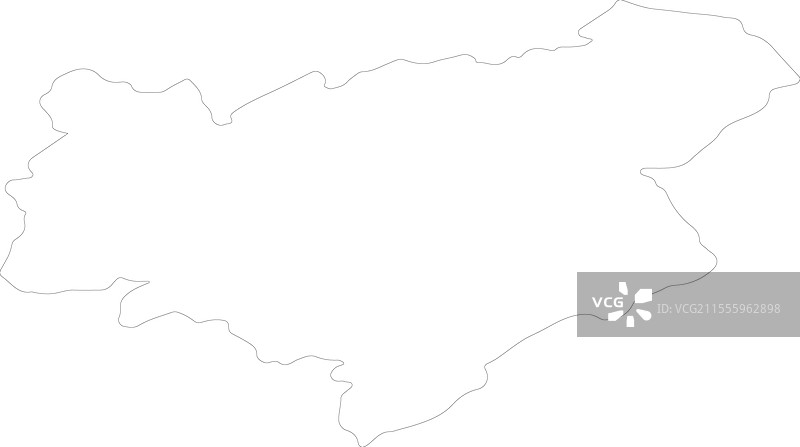 苏格兰边界地区英国轮廓地图图片素材