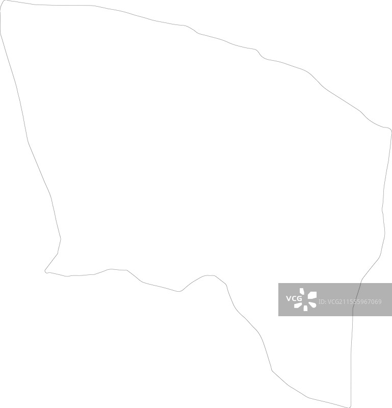 苏尔特利比亚轮廓地图图片素材