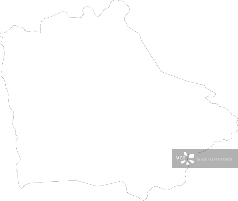 沃罗杜古象牙海岸轮廓地图图片素材