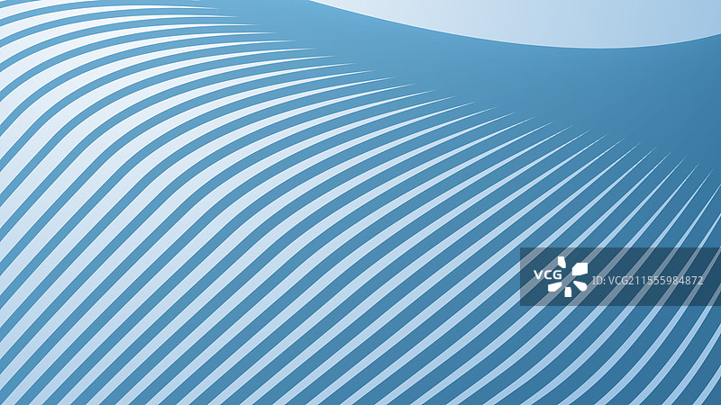 婴儿蓝色的抽象背景，带有曲线条纹图片素材