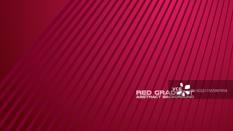 红色渐变曲线抽象背景图片素材